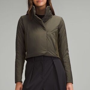 Lululemon sleek city cropped jacket